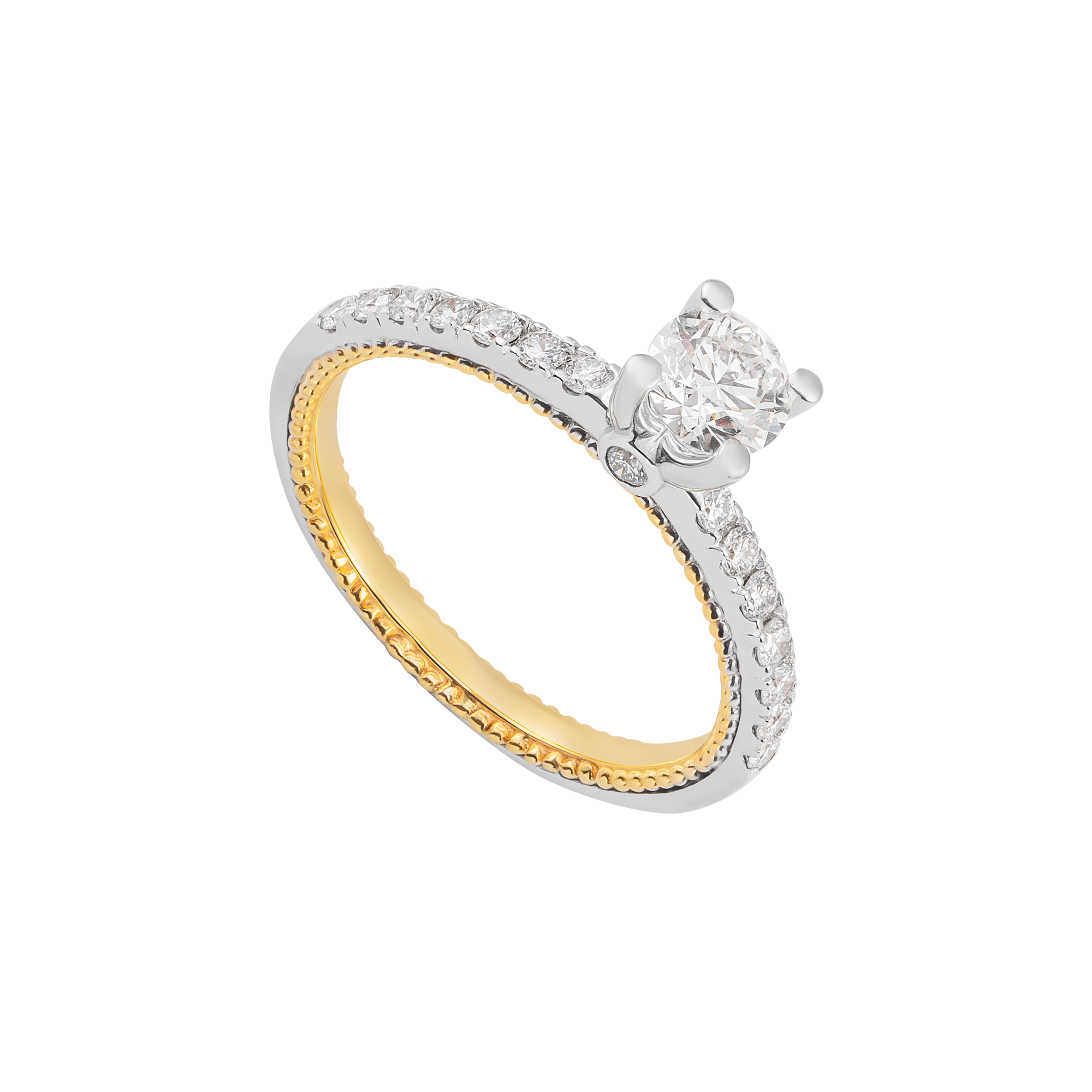 Nhẫn Kim cương Vàng 14K PNJ DDDDC002037